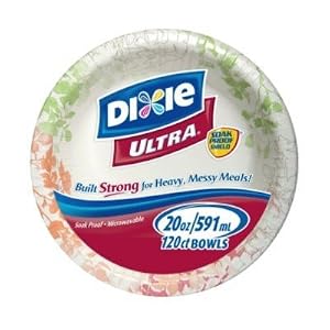 Dixie Ultra 20oz Paper Bowls - 120ct