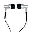 Koss KDX200SIL Aluminum Isolation Earbud Stereophones - (SILVER)