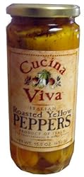 Roasted Yellow Peppers (CucinaViva) 15.9 oz
