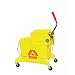 Continental 266-32YW, Yellow 26 Quart Smoothline Combo with SW2 Down-Press Wringer (Case of 1)