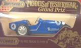 Matchbox Models of Yesteryear Y-11 1932 Bugatti Type 51 #4 Blue 1:48 Scale Diecast
