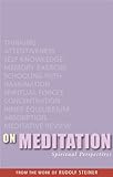On meditation : spiritual perspectives
