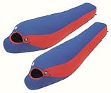 Search : A Matched PAIR of VIPER ZERO Goose Down Sleeping Bags - These TWO Bags Zip Together