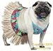 Pet Hawaiian Girl Dog Costume For X-small Dogs