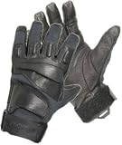 Blackhawk Men’s S.O.L.A.G. Full Finger Gloves with Kevlar (Black, X-Large)
