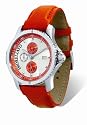 Morellato - S020Z004 - Montre Homme - Quartz Analogique - Dateur - Bracelet Cuir Orange