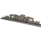 Hasegawa 60cm Morser Karl 040 Prod With Railway Carrier Model Kit by Hunting Accessories