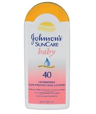 Johnsons 200ml Baby Sun Lotion SPF 40