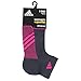 adidas Women's Superlite Stripe Low Cut Socks (3-Pair), Bold Onix/Shock Pink/Bold Pink, Medium, (Shoe Size 5-10)