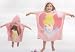 Disney Princess Love Hearts Poncho Towel - Brand New Design
