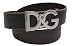 D&G ドルガバ ベルト 90ｃｍ ドルチェ＆ガッバーナ レザー メンズ ダークブラウン DC1556-E1426-80048 新品  【並行輸入品】