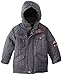 Weatherproof Boys 2-7 Box Quilted Bubble Jacket Has Detachable Sherpa Trim Hood