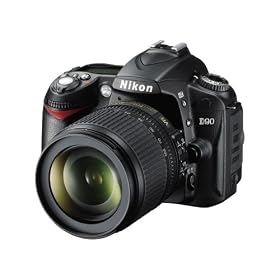 Nikon D90 DX 12.3MP Digital SLR Camera with 18-105mm f/3.5-5.6G ED AF-S VR DX Nikkor Zoom Lens