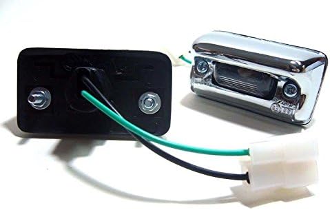 1 Pair License Plate Rear Light fit Toyota Corolla KE70 E70 Chrome small New