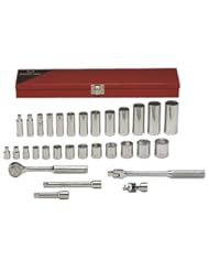 From Amazon.com. Click for details:
 Home Improvement: Wright Tool 339 6 Point Standard and Deep Socket Set, 31-Piece - Wright Tool Home Improvement: Wright Tool 339 6 Point Standard and Deep Socket Set, 31-Piece - Wright Tool