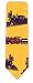 Cravate steam engines II yellow