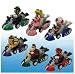 Super Mario Bros Mini Kart Pullback Figure Set Of 6