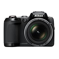 Nikon Coolpix L120 Digitalkamera (14 Megapixel, 21-fach opt. Zoom, 7,5 cm (3 Zoll) Display, HD Video, bildstabilisiert) schwarz