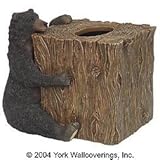 Black Bear Tissue Box Cover