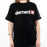 T-Shirt Kids Element Logo SS youth black L