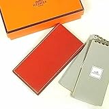 (エルメス)<strong>HERMES</strong> ロングメモ帳 レザーカバー ヴァッシュ シエンヌ(レッドブラウン) 並行輸入品