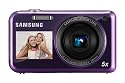 Samsung PL120 Digital Camera - Purple (14MP, 5x Optical Zoom) 1.5 inch Front, 2.7 inch Rear LCD