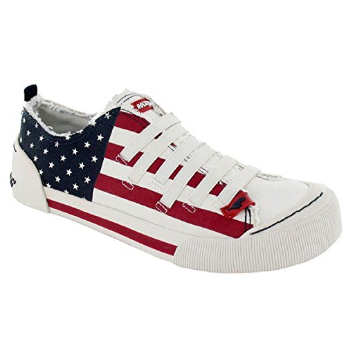 Rocket Dog Womens Joint USA Flag Patriotic Fashion Sneakers