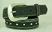Laced Diamond Studded Western Belt