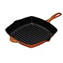 Le Creuset Cast Iron Square Grillit, Volcanic, 26 cm