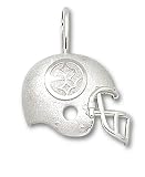 NFL Pittsburgh Steelers Sterling Silver Helmet Pendant