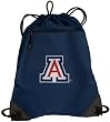 University of Arizona Drawstring Bag Backpack Arizona Wildcats OFFICIAL College Logo Drawstring Bags - For School Beach Gym