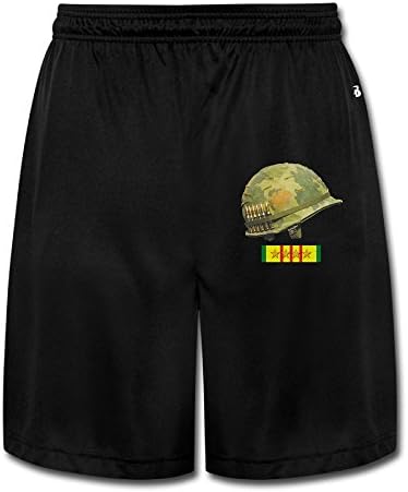 Sweatpants 100 Cotton Vietnam Helmet Man's Short Jeans Joggers