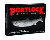 Port Chatham Smoked Sockeye Portlock, Black Box, 8-Ounce Packages