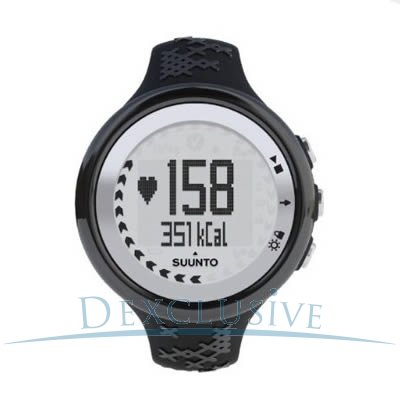 Suunto M5 Women's Heart Rate Monitor and Fitness Training Watch (Black/Silver)