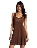 Calvin Klein Jeans Women's Racer Tank Dress, Driftwood, X-Large Calvin Klein Jeans Women's Racer Tank Dress, Driftwood, X-Large