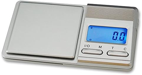 PROINTxp Digital Pocket Scale PAST-350 with 350g Capacity in 0.1 Gram Increments (Silver)
