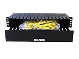 Neat Patch Cable Mgmt. Kit W/ Qty.(48) 2Ft Cat 6 Cert. Patch Cables - Black