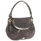 Aleya New York Maxine Patent Leather Trim Hobo