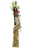 ABEV 15 Polyresin Tassel Indian Doll Duck House ~Retired