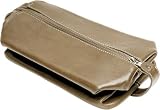 Mulholland All Leather Stout Collapsible Shave Kit