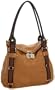 Tignanello Soft Touch Colorblock Flap Tote