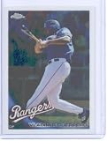 2010 Topps Chrome Baseball Card # 39 Vladimir Guerrero - Texas Rangers - MLB Trading Card in Screwdown Case