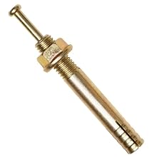 Wej-It CP5620 Pin Drive Anchor, Steel, Corrosion-Resistant, 5/16" Diameter, 2" Length 5/16" - 18 Threads, Pack Of 100