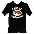 Simpsons Homer I Do It All Night Long Mens T-Shirt