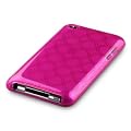 APPLE IPOD TOUCH 4TH GENERATION GEL CASE - HOT PINK PART OF THE QUBITS ACCESSORIES RANGE PART OF THE QUBITS ACCESSORIES RANGE