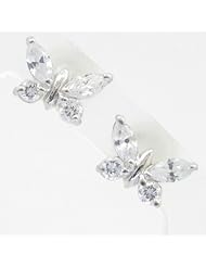 Kids 14K solid gold earrings fancy stud hoop huggie ball fashion dangle swa...