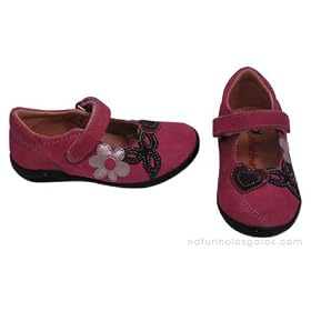 Naturino 2556 Fuchsia Suede Maryjane