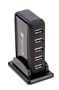 7-port USB Hub - USB 2.0 - dise�o de torre con fuente de alimentaci�n