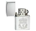 ZIPPO LIVERPOOL FC ENGRAVED CREST
