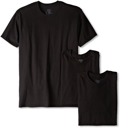 Hanes Men's 3-Pack Classics Black V-Neck T-Shirts - Ultra Soft Premium Cotton, Tagless, Roomy Full Cut - View #12